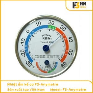 Nhiệt ẩm kế cơ F3-Anymetre
