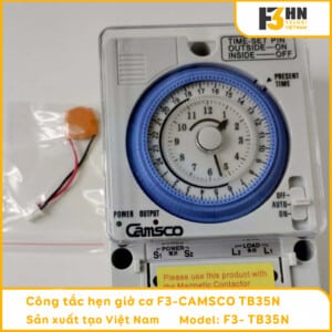 Công tắc hẹn giờ cơ F3-CAMSCO TB35N