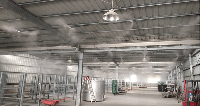 Lưu ý trong lắp đặt hệ thống phun sương áp lực