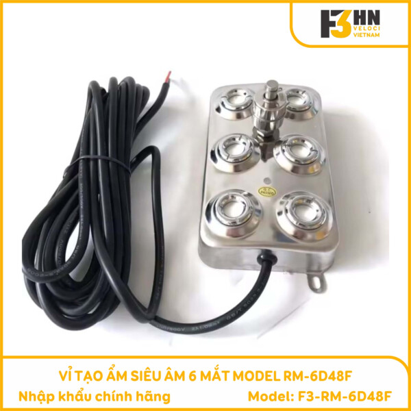 Vỉ tạo ẩm siêu âm 6 mắt model F3-RM6D48F-01