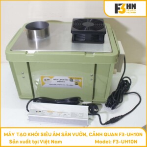 máy tạo khói siêu âm sân vườn, cảnh quan model F3-UH10N-01